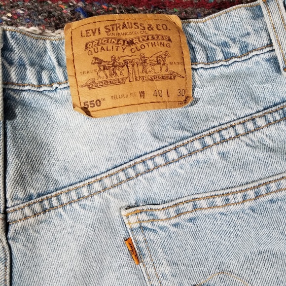 Levi's 550 Orange Tab Made In Mexico - Picture 3 of 8